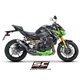 KAWASAKI Z900 (2020) - Euro 9 Escape S1 titanio, negro mate