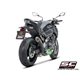 KAWASAKI Z900 (2020) - Euro 9 Escape S1 titanio, negro mate