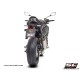 KAWASAKI Z900 (2020) - Euro 15 Escape SC1-S titanio (SIN protector carbono)