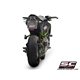 KAWASAKI Z900 (2017 - 2019) - Euro 4 Escape CR-T carbono, con malla antipiedras