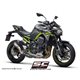 KAWASAKI Z900 (2017 - 2019) - Euro 6 Escape CR-T carbono, con malla antipiedras (SIN protector carbono)