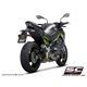 KAWASAKI Z900 (2017 - 2019) - Euro 6 Escape CR-T carbono, con malla antipiedras (SIN protector carbono)