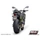 KAWASAKI Z900 (2017 - 2019) - Euro 6 Escape CR-T carbono, con malla antipiedras (SIN protector carbono)