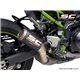 KAWASAKI Z900 (2017 - 2019) - Euro 6 Escape CR-T carbono, con malla antipiedras (SIN protector carbono)