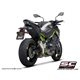 KAWASAKI Z900 (2017 - 2019) - Euro 7 Escape CR-T titanio, con malla antipiedras (SIN protector carbono)