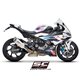 BMW S 1000 RR (2025) Escape SC1-R titanio