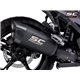 BMW R 1300 GS (2023 - 2025) Escape Adventure-R titanio, negro mate, compatible con las maletas originales