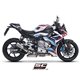 BMW M 1000 R (2023 - 2024) Escape CR-T titanio, con malla antipiedras