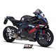 BMW M 1000 RR (2020 - 2024) Escape S1 titanio