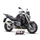 BMW R 1250 R (2019 - 2020) - RS - Euro 4 Escape SC1-R titanio