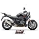 BMW R 1250 R (2019 - 2020) - RS - Euro 4 Escape SC1-R titanio