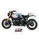 BMW R NINE T (2014 - 2016) Escape Conico 70s acero inoxidable, negro mate