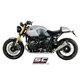 BMW R NINE T (2014 - 2016) Escape Conic titanio