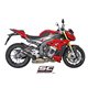 BMW S 1000 R (2014 - 2016) Escape GP-M2 carbono