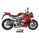 BMW S 1000 R (2014 - 2016) Escape CR-T carbono