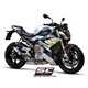 BMW S 1000 R (2021 - 2024) Escape CR-T carbono, con malla antipiedras