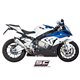 BMW S 1000 RR (2015 - 2016) Escape Conic titanio