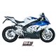 BMW S 1000 RR (2015 - 2016) Escape CR-T titanio