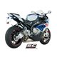 BMW S 1000 RR (2017 - 2018) Escape GP70-R titanio