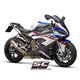 BMW S 1000 RR (2019 - 2020) - Euro 4 Escape S1 titanio