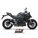 SUZUKI GSX-S950 (2021 - 2023) Escape CR-T titanio, con malla antipiedras