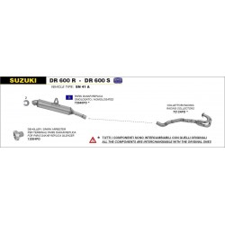 SUZUKI DR 600 R/S 1985 - 1990 ARROW
