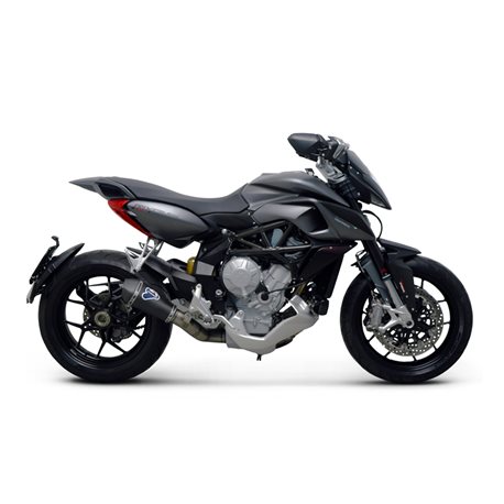 MV AGUSTA BRUTALE 675 2012 - 2020 SILENCIOSO CONICAL TITANIO TERMIGNONI