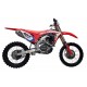 HONDA CRF 250 R 2018 - 2021 ESCAPE GPR PENTACROSS INOX SISTEMA RACING CON DBKILLER FIM