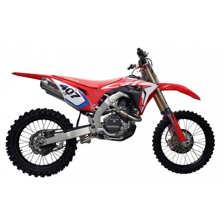 HONDA CRF 250 R 2018 - 2021 ESCAPE GPR PENTACROSS INOX SISTEMA RACING CON DBKILLER FIM