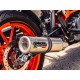 KTM ADVENTURE 250 2020 - 2024 ESCAPE GPR M3 INOX SISTEMA RACING CON DBKILLER