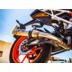 KTM RC 125 2017 - 2020 ESCAPE GPR DEEPTONE INOX SISTEMA RACING 