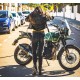 ROYAL ENFIELD HIMALAYAN 410 DIAM.36MM 2017 - 2020 ESCAPE GPR FURORE NERO SISTEMA RACING 