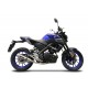 YAMAHA MT 125 2021 - 2024 ESCAPE GPR DEEPTONE INOX SISTEMA HOMOLOGADO CON CATALIZADOR INCLUIDO