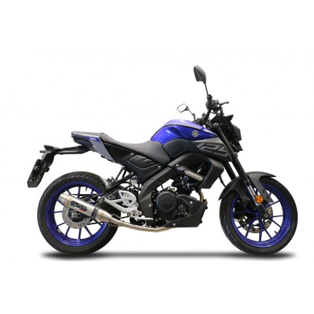 YAMAHA MT 125 2021 - 2024 ESCAPE GPR DEEPTONE INOX SISTEMA HOMOLOGADO CON CATALIZADOR INCLUIDO