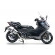 YAMAHA T-MAX 560 2020 - 2021 ESCAPE GPR DUAL INOX SISTEMA HOMOLOGADO CON CATALIZADOR INCLUIDO