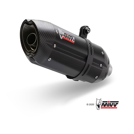 KAWASAKI ZX-10 R 2004 2005 SUONO ALUMINIO NEGRO