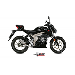 SUZUKI GSX-S 125 2017 MK3 INOXIDABLE LINEA COMPLETA 1x1