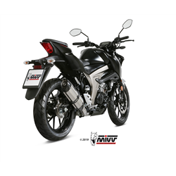 SUZUKI GSX-S 125 2017 SUONO INOX COPA CARBONO LINEA COMPLETA 1x1