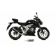 SUZUKI GSX-S 125 2017 DELTA RACE ALUMINIO NEGRO LINEA COMPLETA 1x1