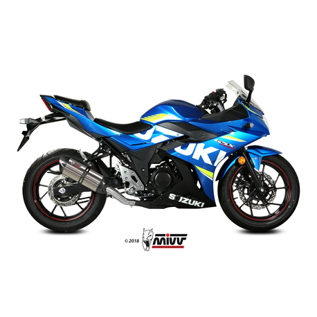 SUZUKI GSX 250 R 2017 SUONO INOX COPA CARBONO