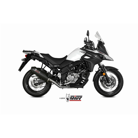 SUZUKI DL V-STROM 650 2017 OVAL CARBONO COPA CARBONO