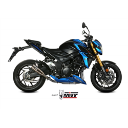 SUZUKI GSX-S 750 2017 DOUBLE GUN FULL TITANIO