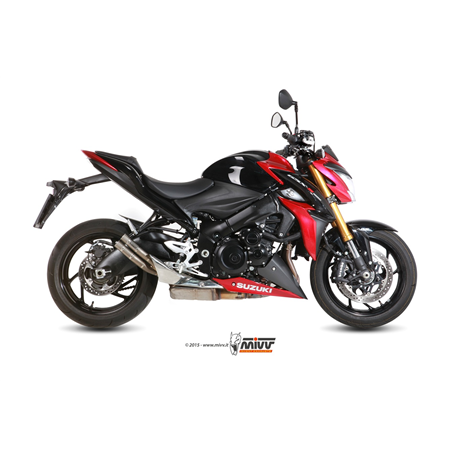 SUZUKI GSX-S 1000 2015 DOUBLE GUN FULL TITANIO