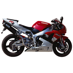 YAMAHA YZF 1000 R1 1998 2001 OVAL CARBONO