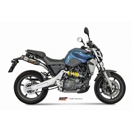 YAMAHA MT-03 660 2006 2014 SUONO INOX COPA CARBONO 2 SILENCIOSOS