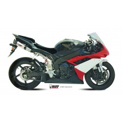 YAMAHA YZF 1000 R1 2007 2008 SUONO INOX COPA CARBONO 2 SILENCIOSOS