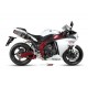 YAMAHA YZF 1000 R1 2009 2014 SUONO INOX COPA CARBONO 2 SILENCIOSOS