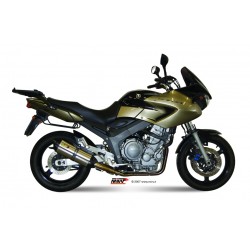 YAMAHA TDM 900 2002 2014 SUONO INOX COPA CARBONO 2 SILENCIOSOS