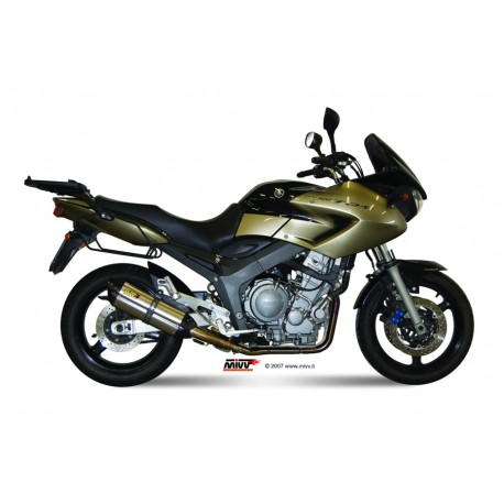 YAMAHA TDM 900 2002 2014 SUONO INOX COPA CARBONO 2 SILENCIOSOS