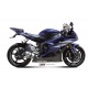 YAMAHA YZF 600 R6 2006 2016 SUONO INOX COPA CARBONO